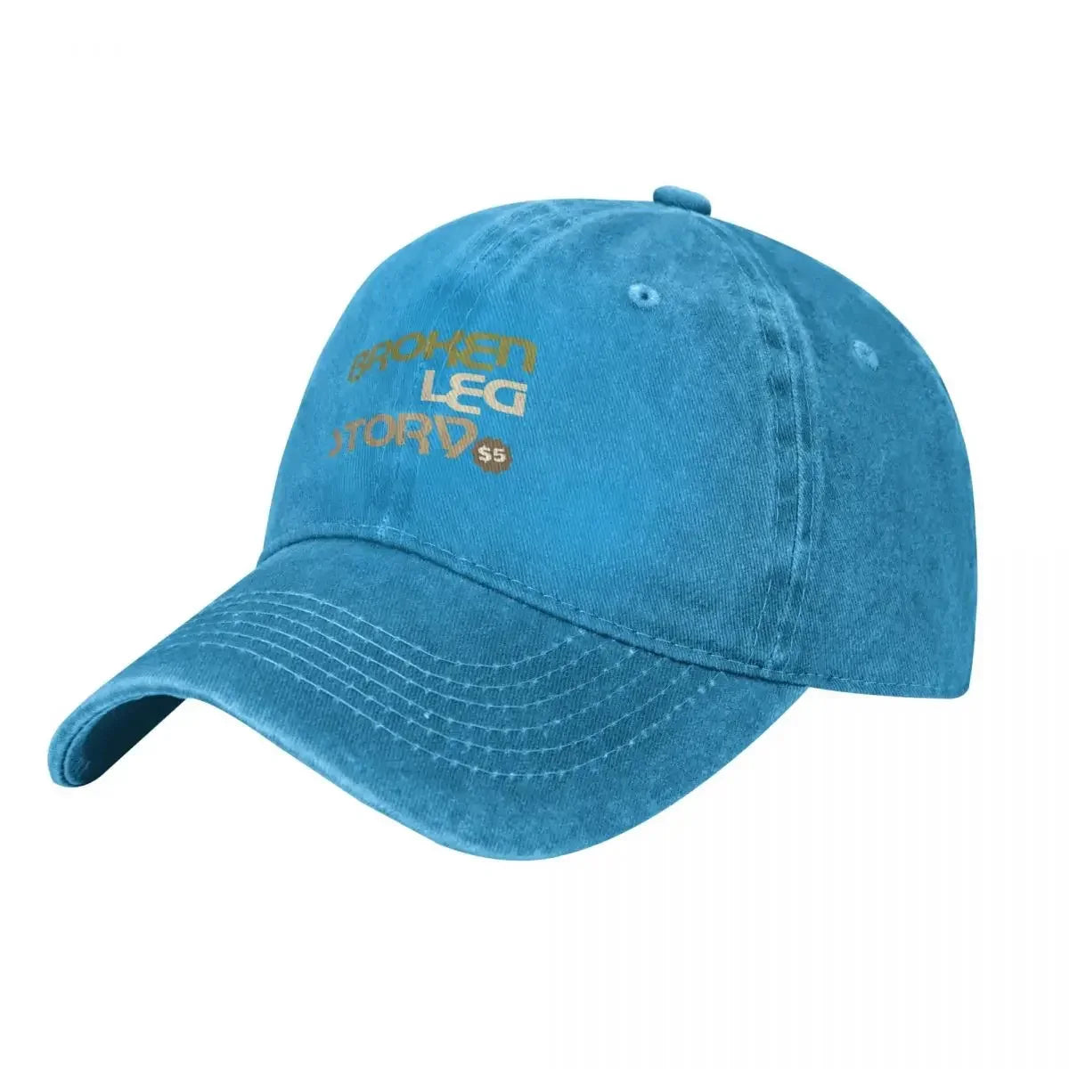 Broken Leg Story $5 Injury Graphic Baseball Cap
