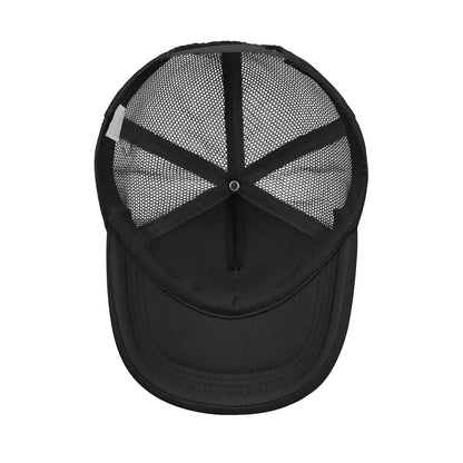 Unisex Lightweight Mesh Duckbill Baseball Cap With Snap Closure