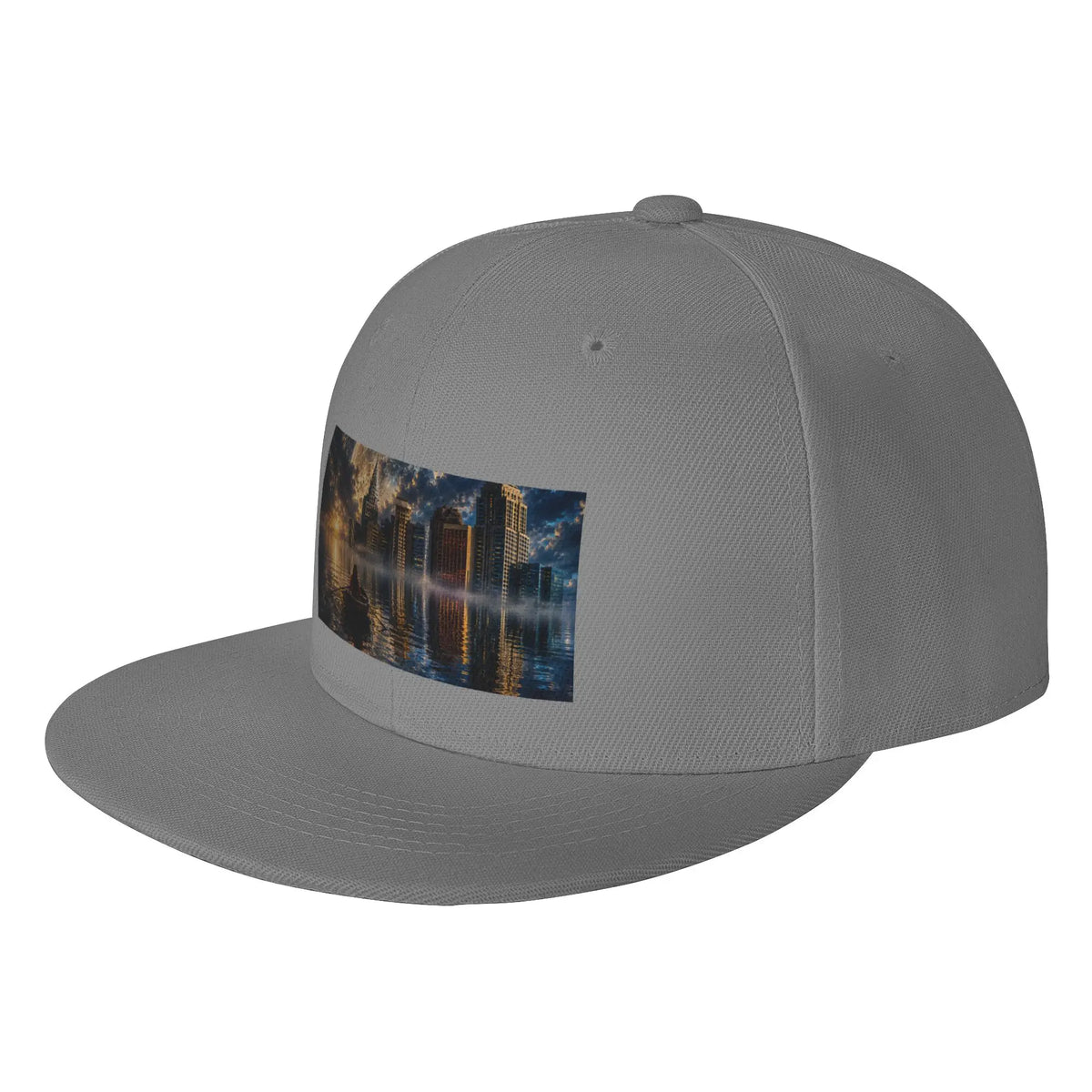 Last City Fantasy Art Travel Snapback Cap