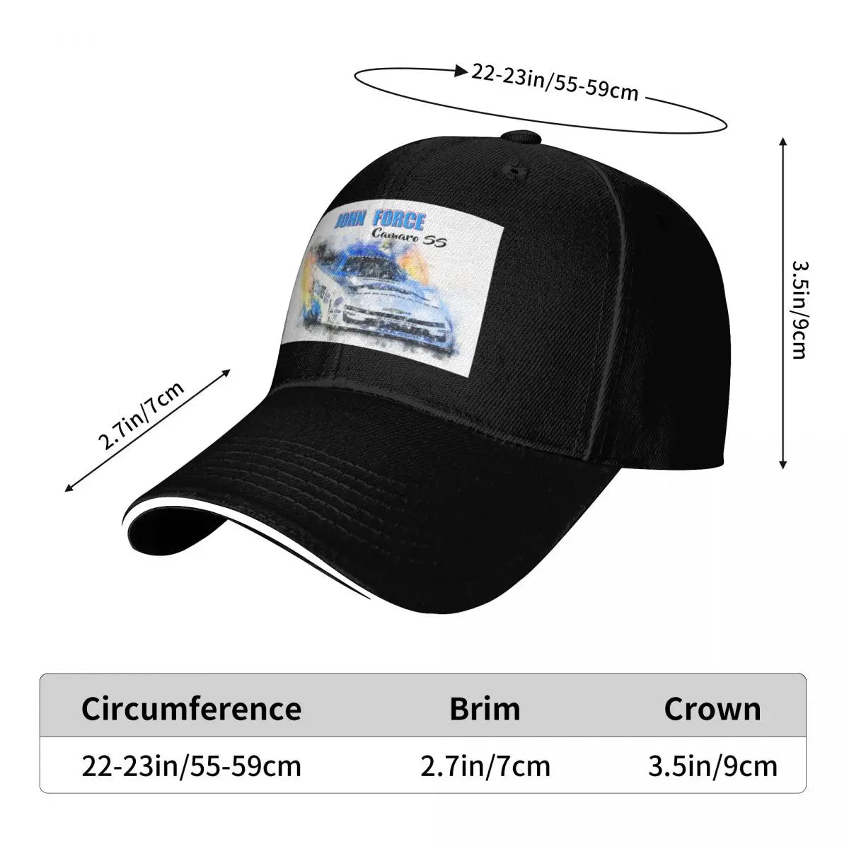 John Force Classic Racing Baseball Cap