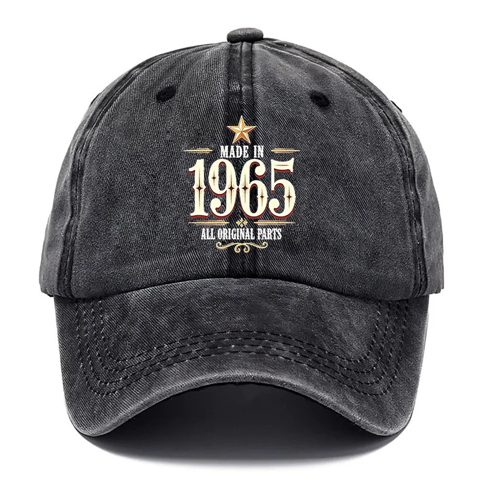 Classic 1965 Washed Baseball Cap