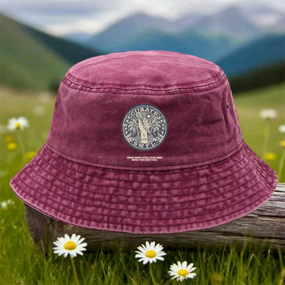 Pirate Island Vintage Bucket Hat