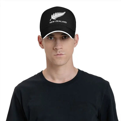 New Zealand All Blacks Print Baseball Cap Men Women Hip Hop Bucket Hat Summer Sun Dad Hats Adjustable Sandwich Snapback Caps