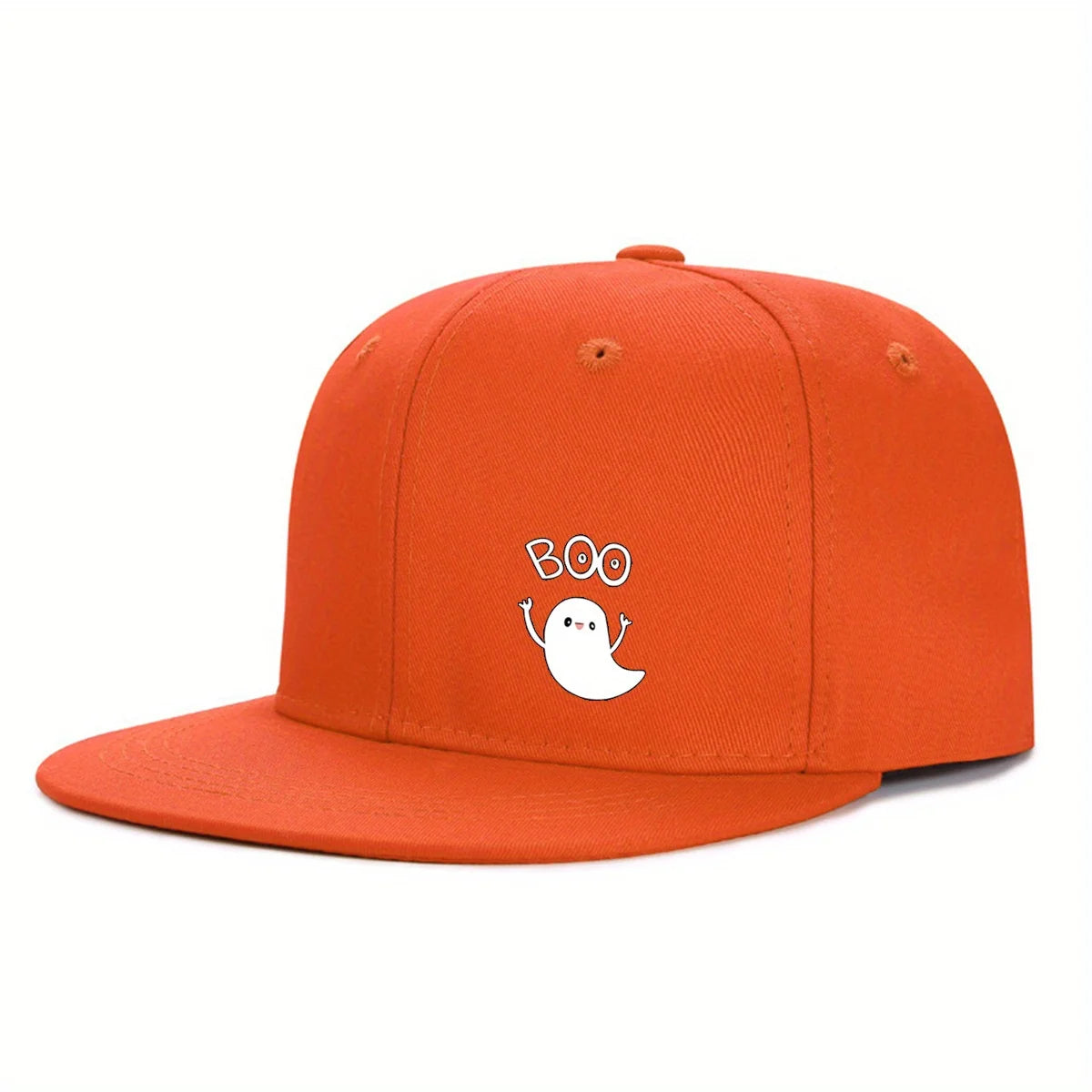 Festive Cap With Ghost Design Perfect For Halloween