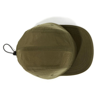 Japanese Style Flat Brimmed Baseball Cap Soft Top Adjustable