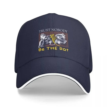 Trust Nobody Be The Rat Baseball Cap