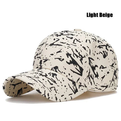 5 Colors New Fashion Youth Unisex Graffiti Style Sunshade Baseball Cap