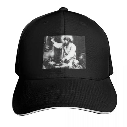 DJ Jesus Salvation Sound Two Tone Baseball Cap