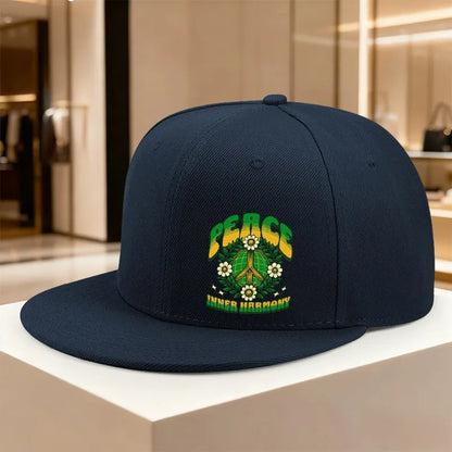 Peace Inner Harmony Snapback Cap Hat