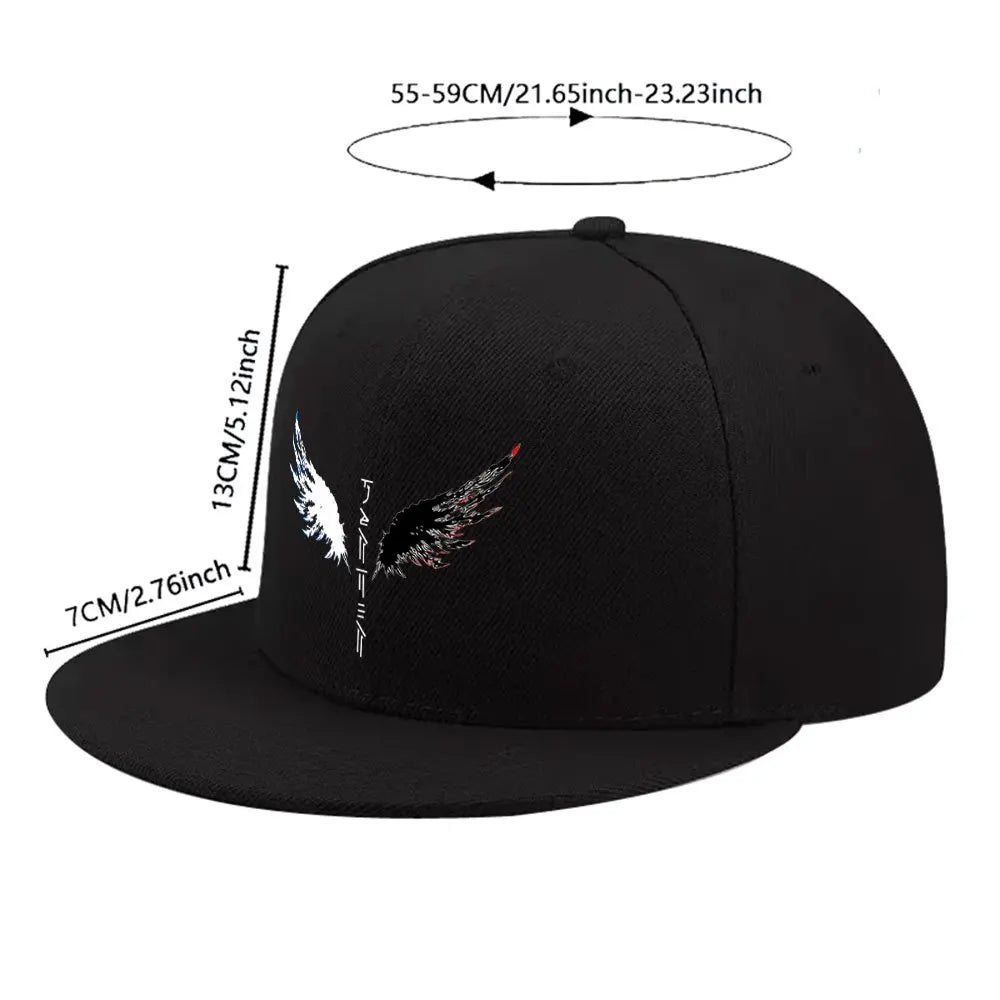 Angel Devil Wings Snapback Cap