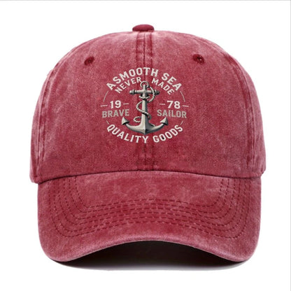 Vintage Washed Denim Baseball Cap