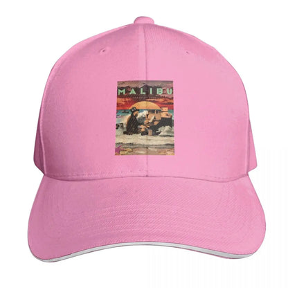Musical Feel Contrast Two Tone Baseball Cap