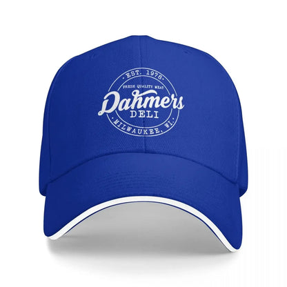 Jeffrey Dahmer Monster Graphic White Baseball Cap