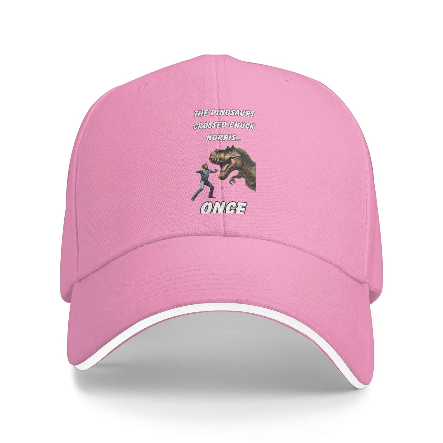 Funny Chuck Norris Joke Baseball Cap Design
