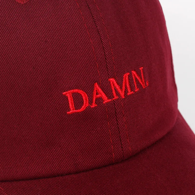Luxury New Unisex DAMN Embroidery Baseball Designer Caps Man Woman Size 52-62cm