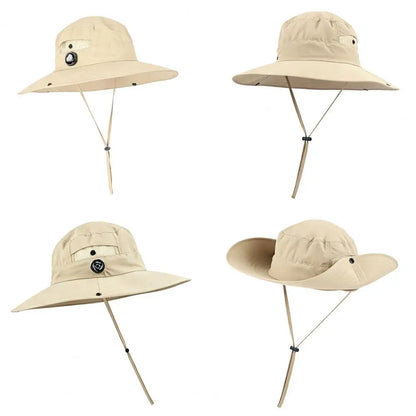 Quick-Dry Breathable Mesh Bucket Hat