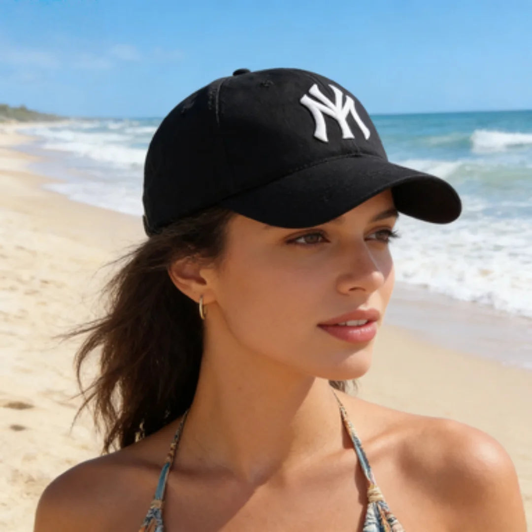 Unisex NY Letter Embroidery Baseball Cap Adjustable