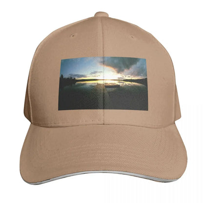 Sunset On The Quay Breathable Mesh Baseball Cap