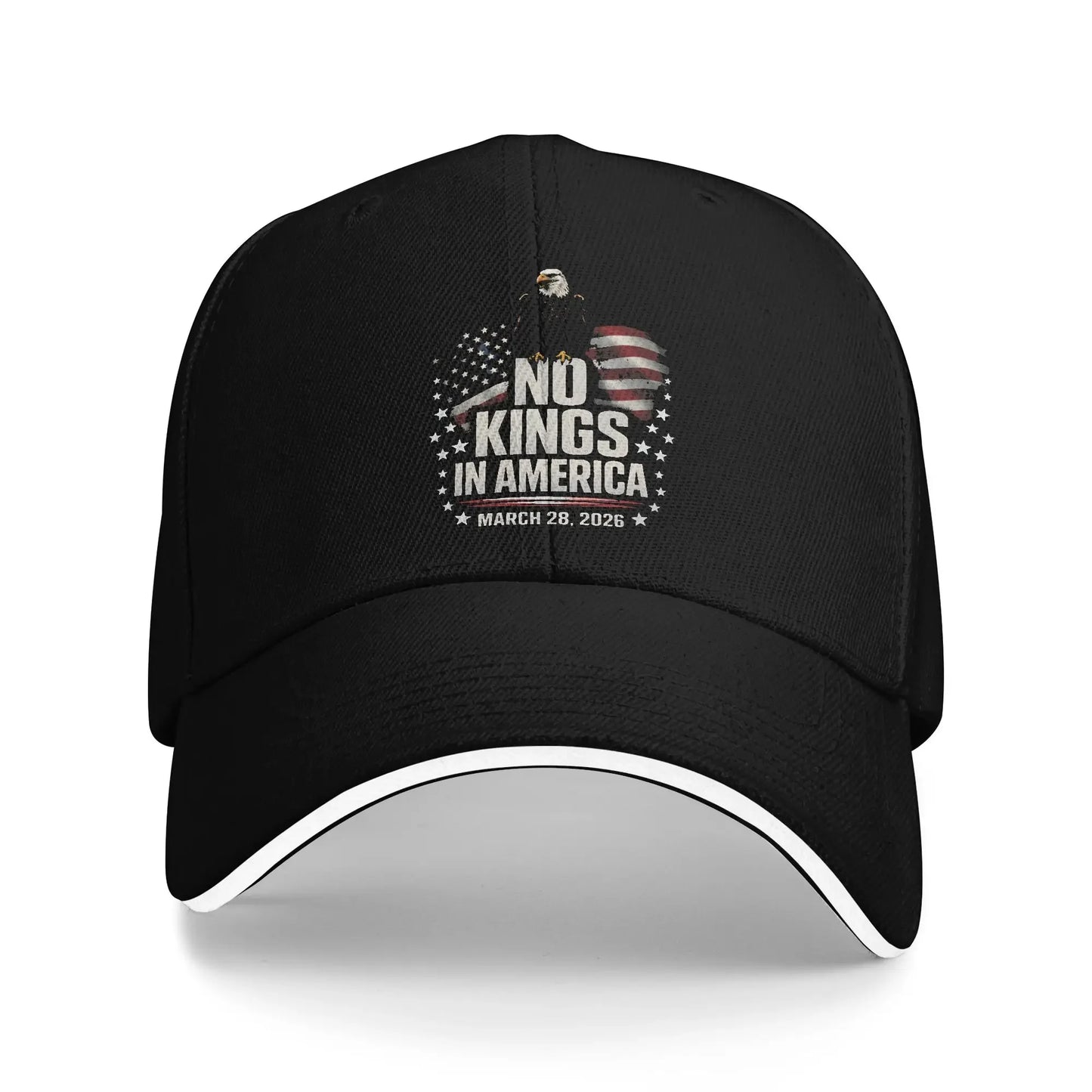 No Kings Unisex Custom Logo Trucker Baseball Cap