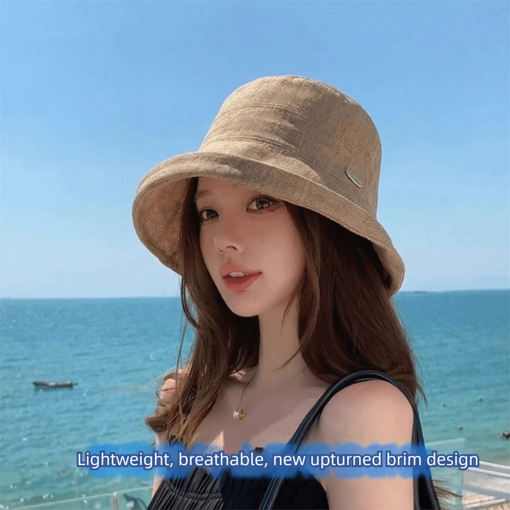 Foldable Wide Brim Breathable Summer Bucket Hat