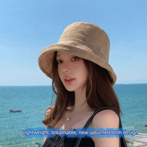 Foldable Wide Brim Breathable Summer Bucket Hat