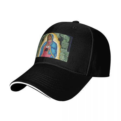 Guadalupe Tonantzin Cotton Twill Snapback Baseball Cap