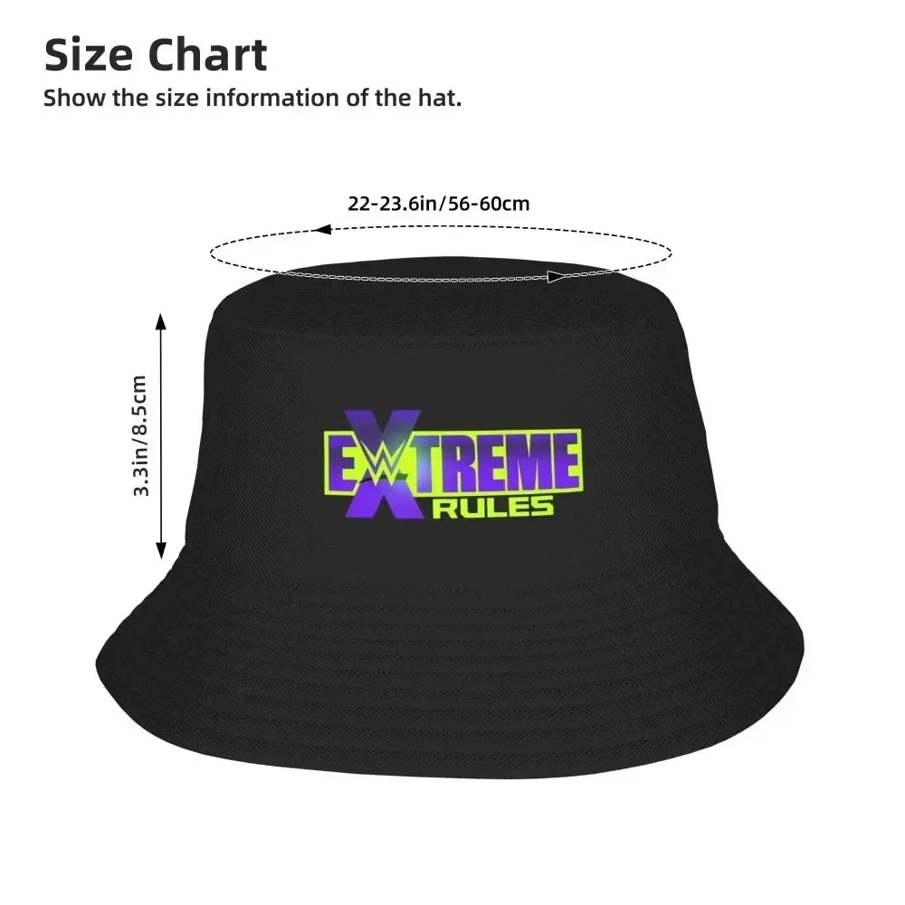 Extreme Rules Design Outdoor Sun Protection Bucket Hat