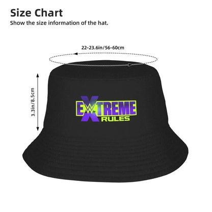 Extreme Rules Design Outdoor Sun Protection Bucket Hat