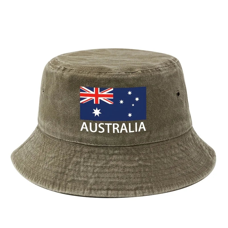 Football Event 2026 Printed Australian Flag Bucket Hat