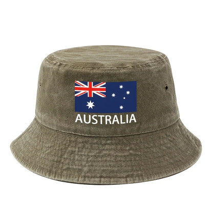 Football Event 2026 Printed Australian Flag Bucket Hat