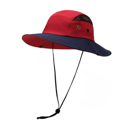 Foldable Wide Brim Quick-Dry UV Protection Bucket Hat