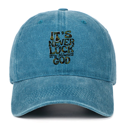 Camouflage Letter Outdoor Baseball Cap
