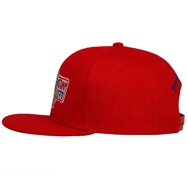 Fashion Design Hat Unisex 1994 Forrest Gump Embroidery Size 55-60cm