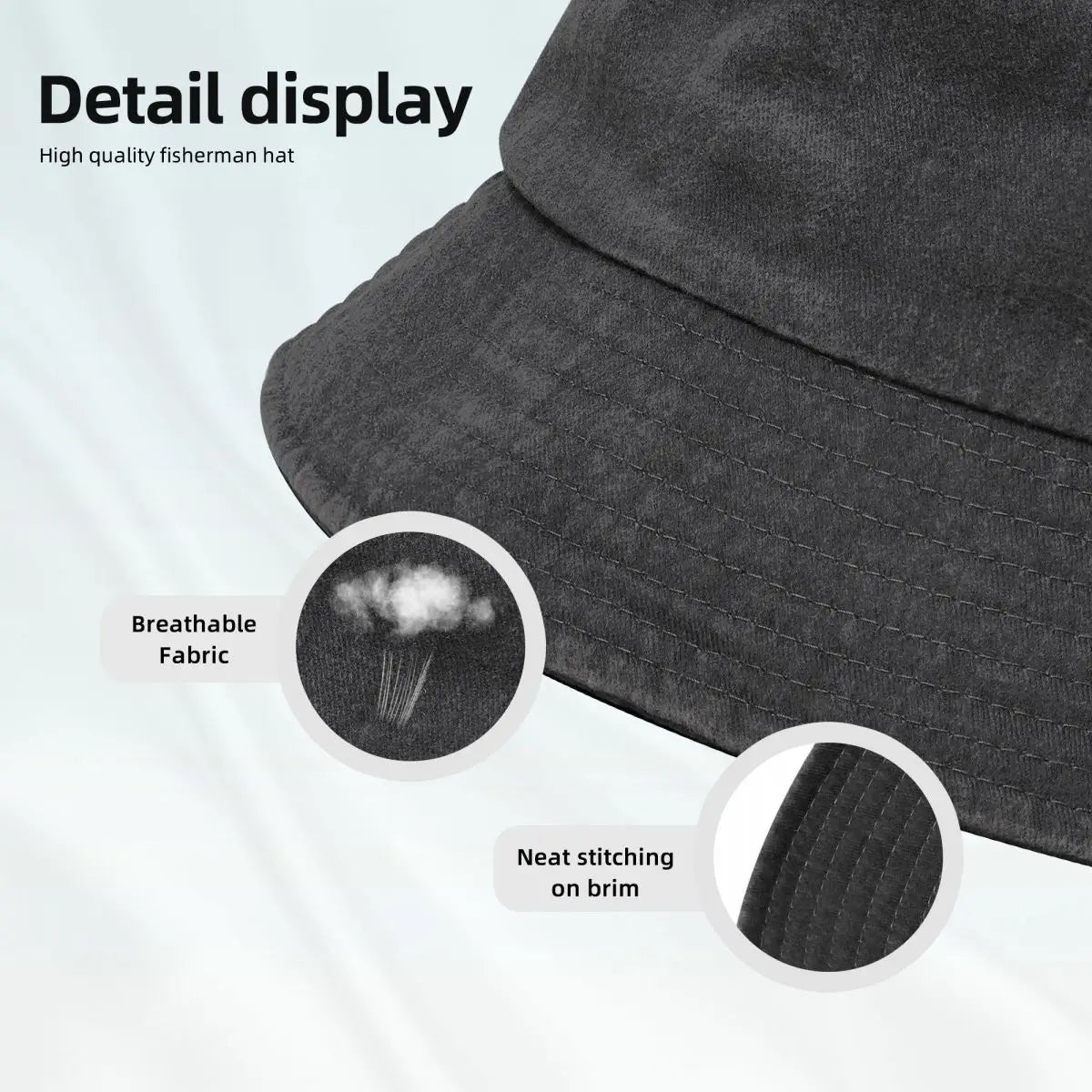 Haag Bucket Hat Summer Hat Party Hat Women Hats Men's