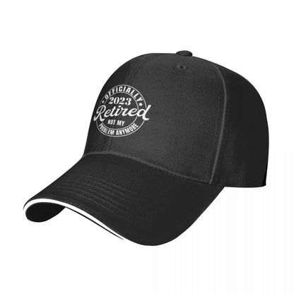Retired 2023 Not My Problem Rugby Baseball Cap