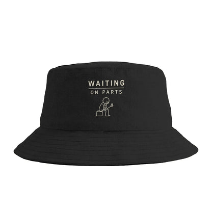 Waiting On Parts Mechanic Humor Bucket Hat