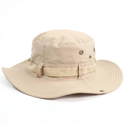 Reversible Foldable Wide Brim Fishing Bucket Hat