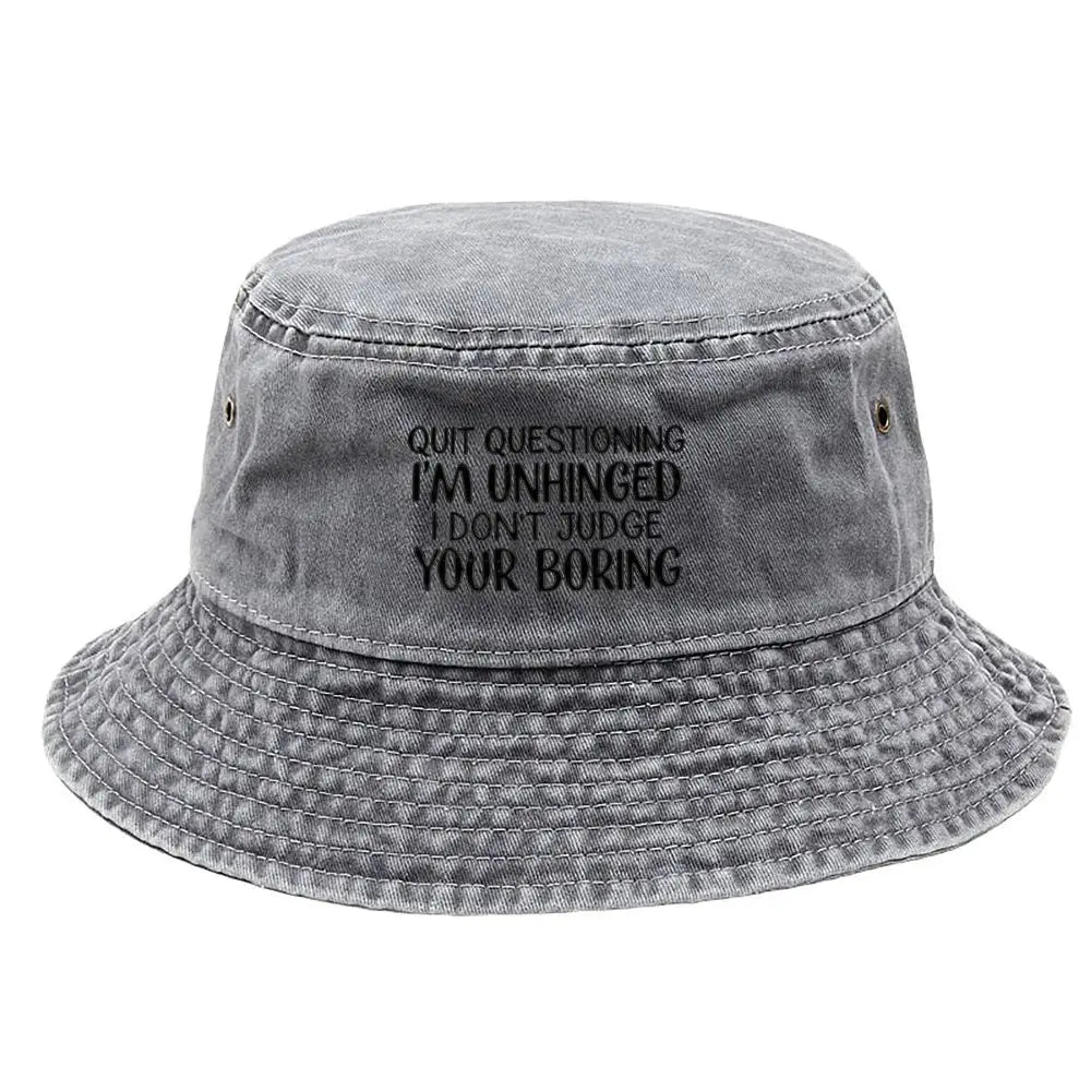 Latest Trend Solid Color Bucket Hat High Quality Breathable
