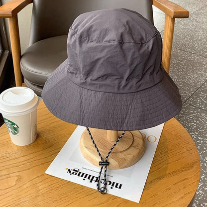 Waterproof Fishing Bucket Hat With Chin Strap