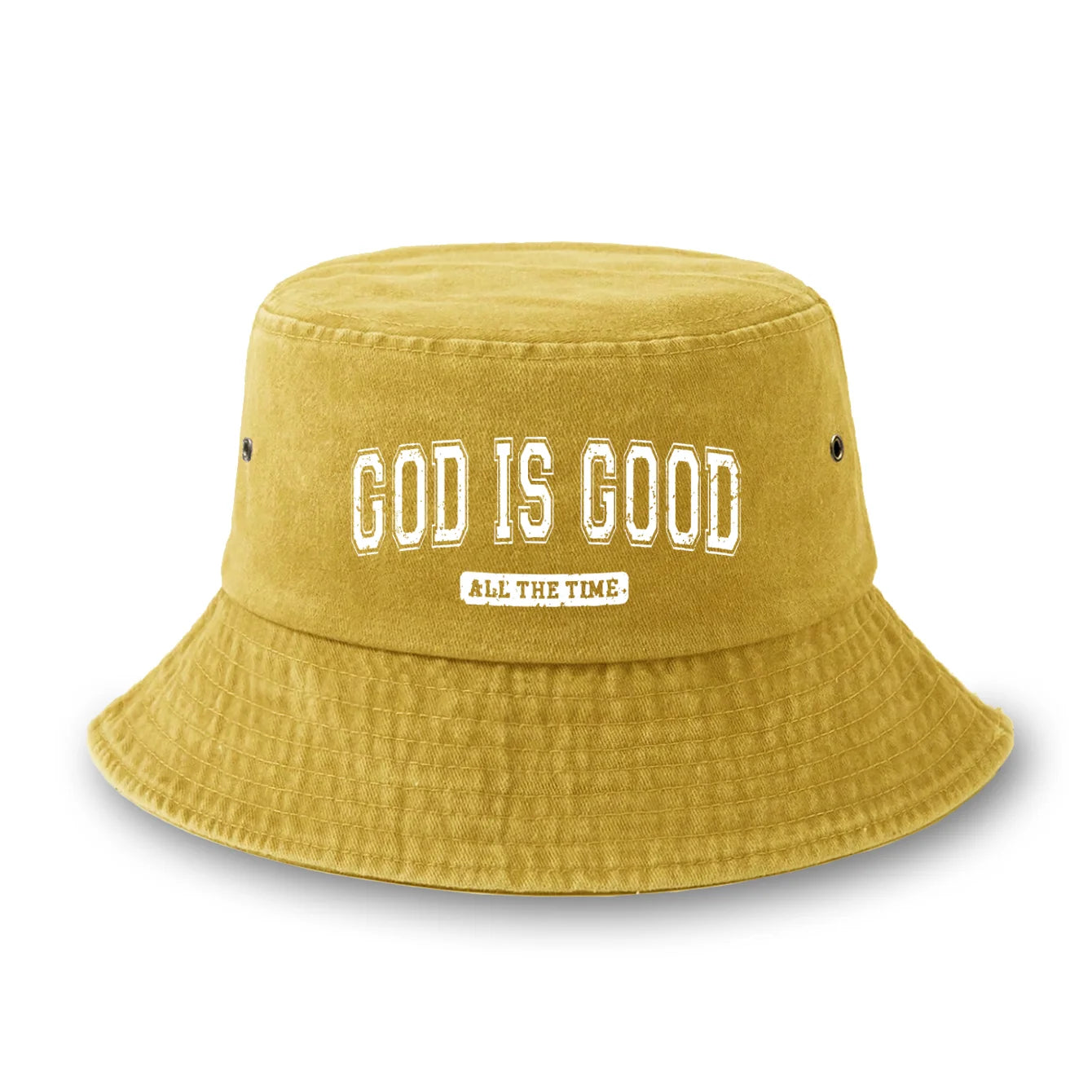 Reversible God Is Good Bucket Hat