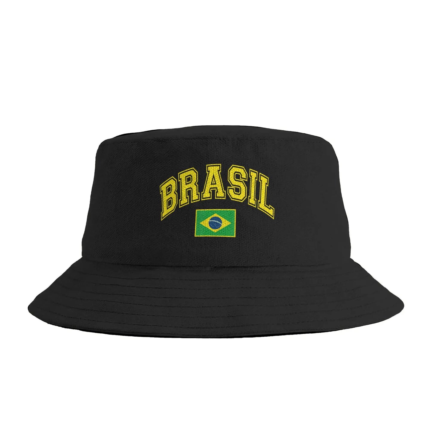 Brazil Flag Brasil Souvenirs Brazilian Fans Bucket Hat