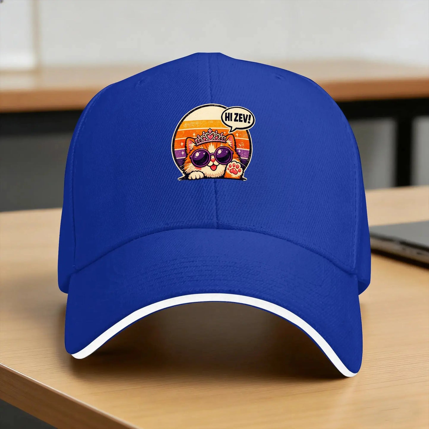 Hi Zev Princess Cat Baseball Cap