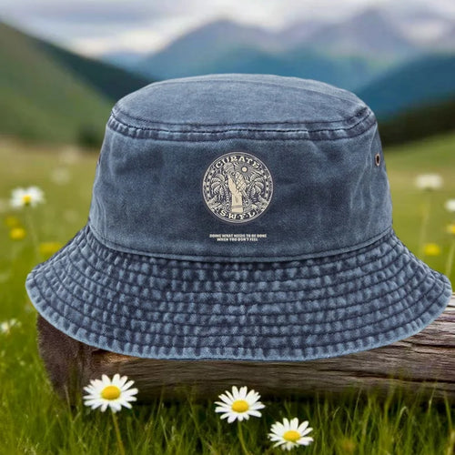 Pirate Island Vintage Bucket Hat