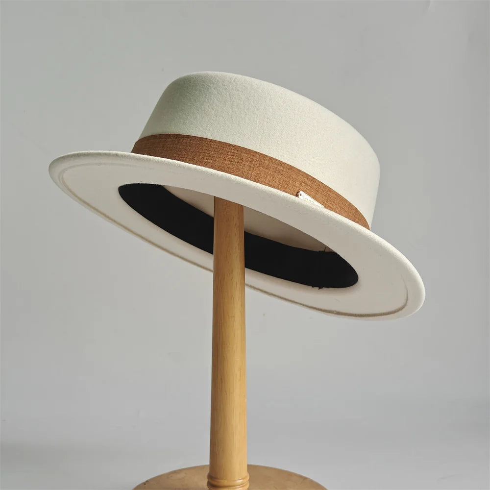 Autumn And Winter Fedora Hat For Women