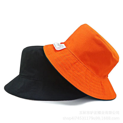 Bucket Hat Men Women 100% Cotton Brand K- Pop Korean Style
