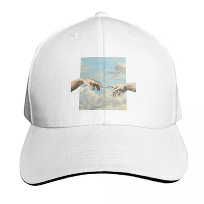Touch The God Creation Of Adam UPF 50+ Baseball Cap