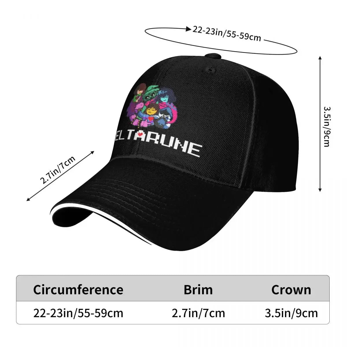Deltarune Lancer Casual Baseball Cap