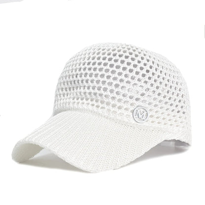 Unisex Hollow Design Mesh Baseball Cap