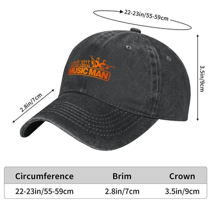 Music Man Logo Streetwear Baseball Cap