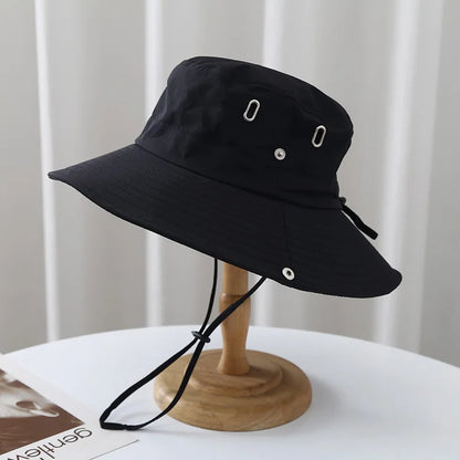 Wide Brim Outdoor Cowboy Style Bucket Hat
